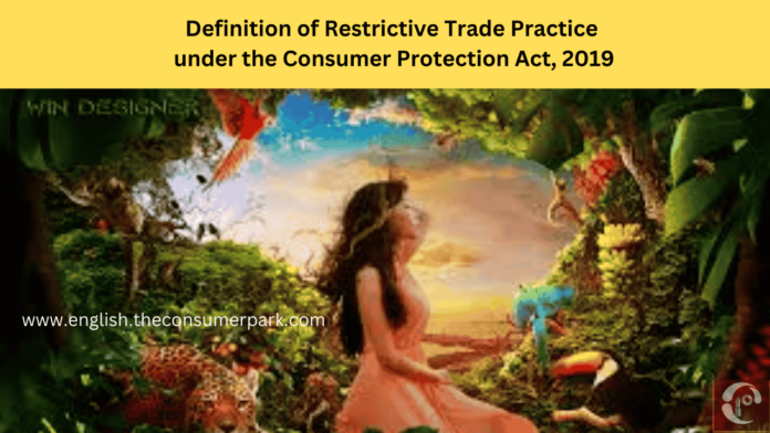 Theme: Restrictive Trade Practice, Image by “The Consumer Park”