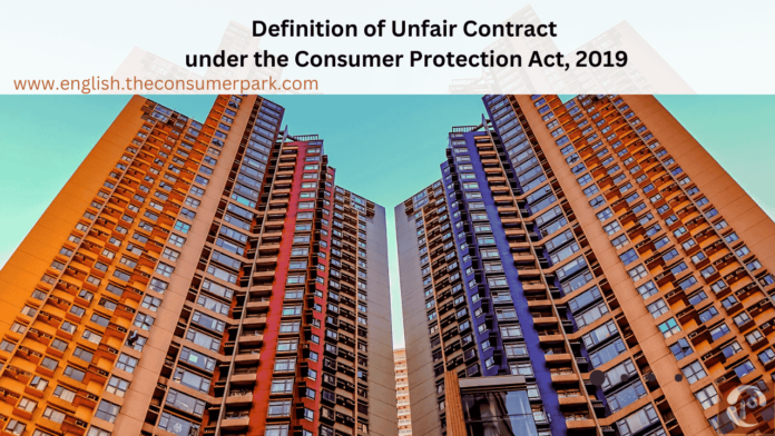 Theme: Unfair Contract, Image by “The Consumer Park”