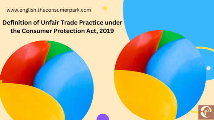 Definition of Unfair Trade Practice